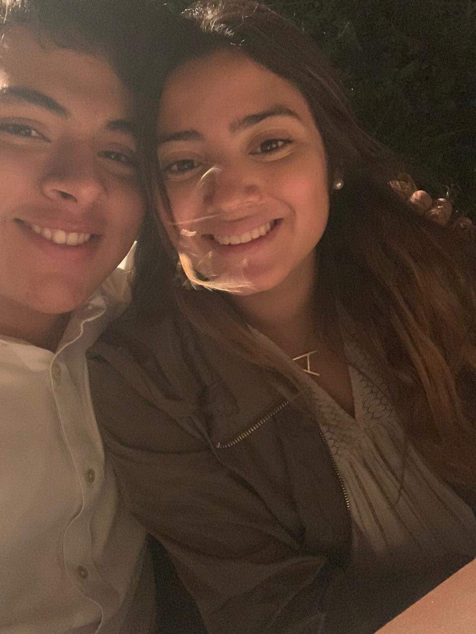 Anna y Luis en su primera cita